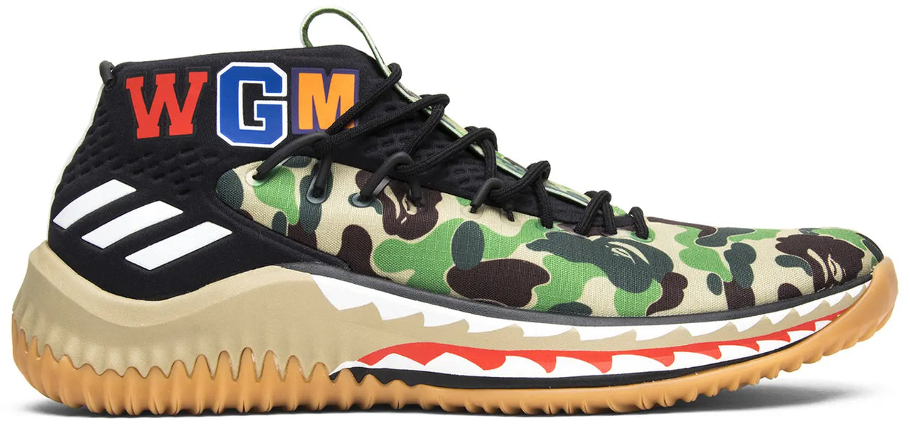 A BATHING APE X DAME4 " GREEN CAMO"