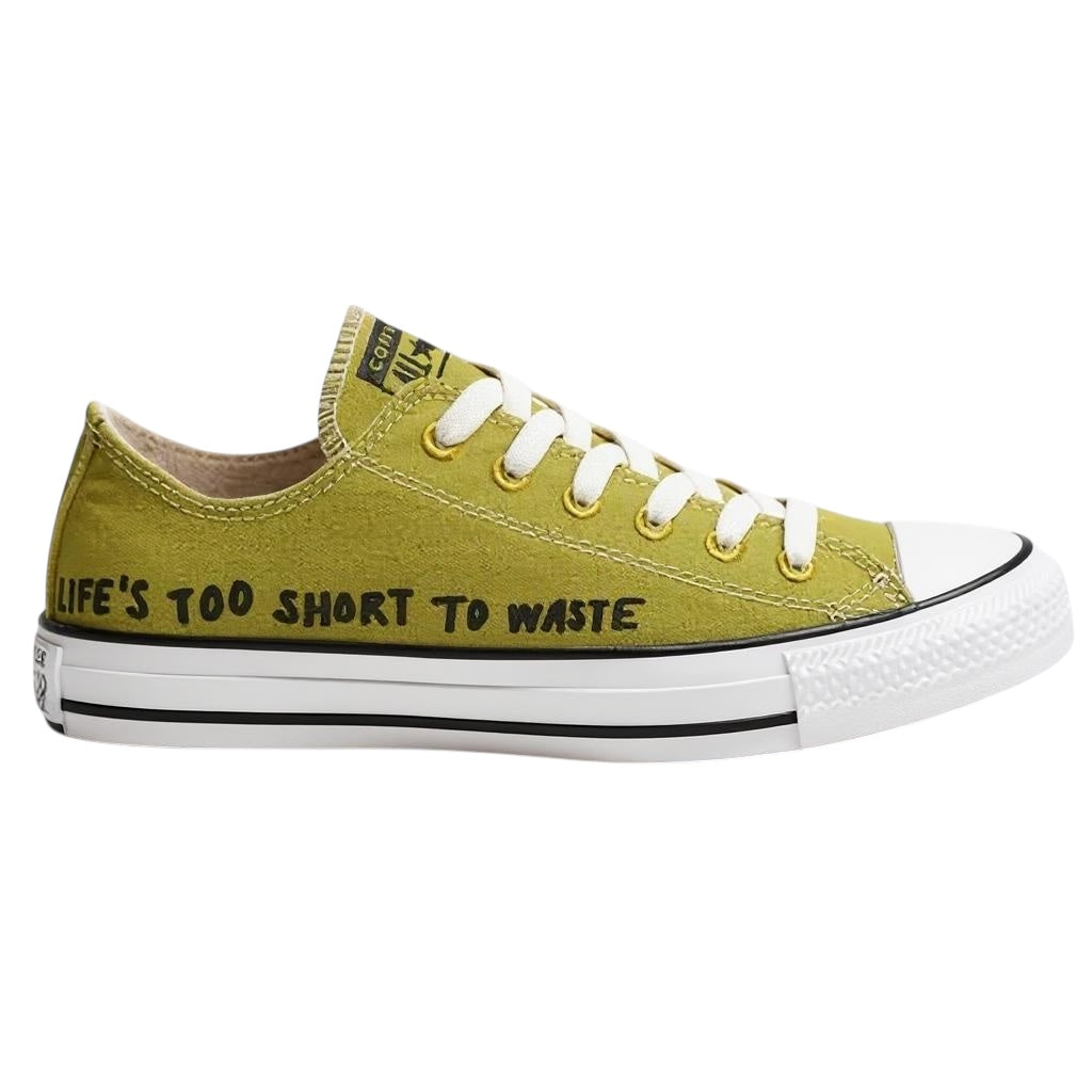 CHUCK TAYLOR ALL STAR OX " LIFE'S TOO SHORT TO WASTE