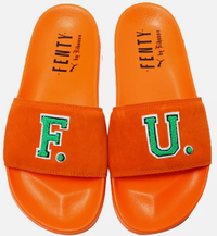 Puma Leadcat Slide Rihanna Fenty FU Brown (Women's)