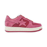 A Bathing Ape Bape Sta Pink Suede