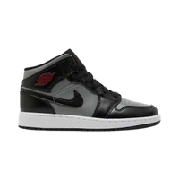 Air Jordan 1 MID Black/Gym Red-Particle Grey