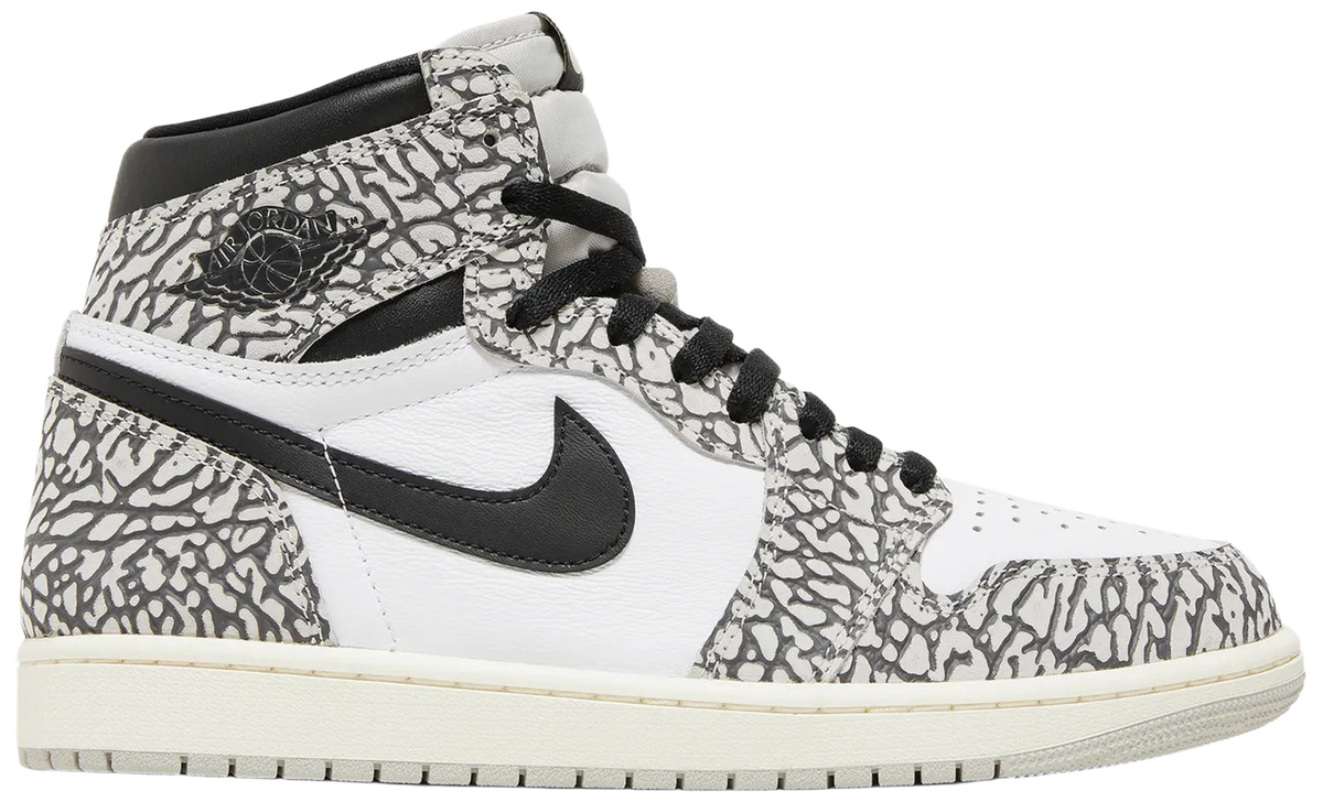 AIR JORDAN 1 RETRO HIGH OG TECH GREY/ MUSLIN-BLACK-WHITE