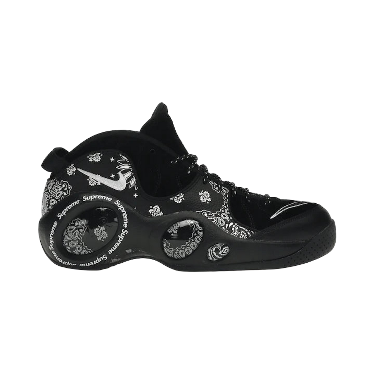 AIR ZOOM FLIGHT 95 SP BLACK WHITE SUPREME BLACK