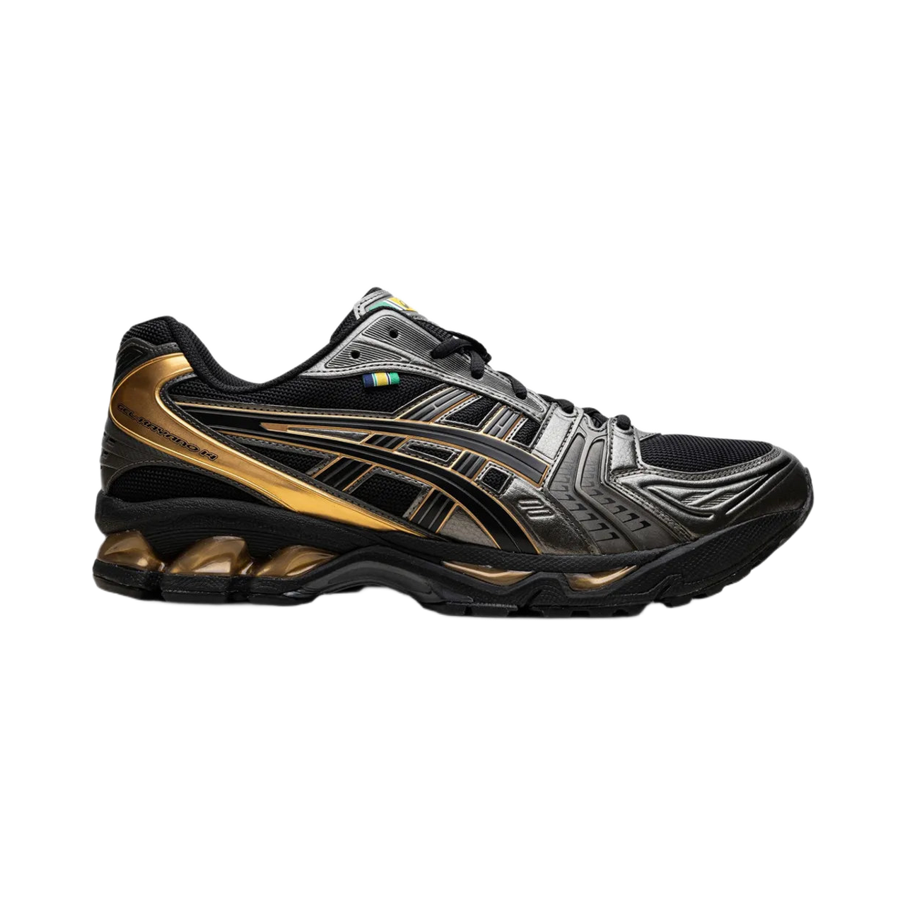 Asics x Ayrton Senna Gel-Kayano 14 - Black/Pure Gold - Black