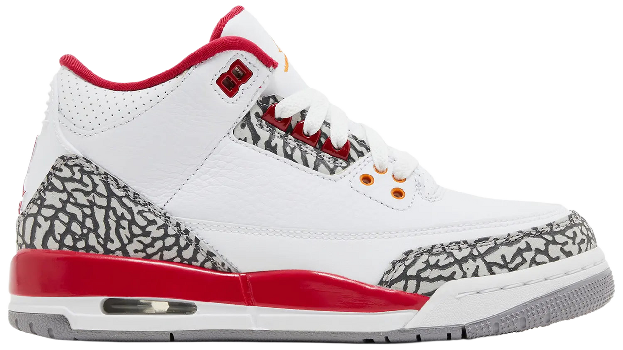 Jordan 3 Retro Cardinal Red