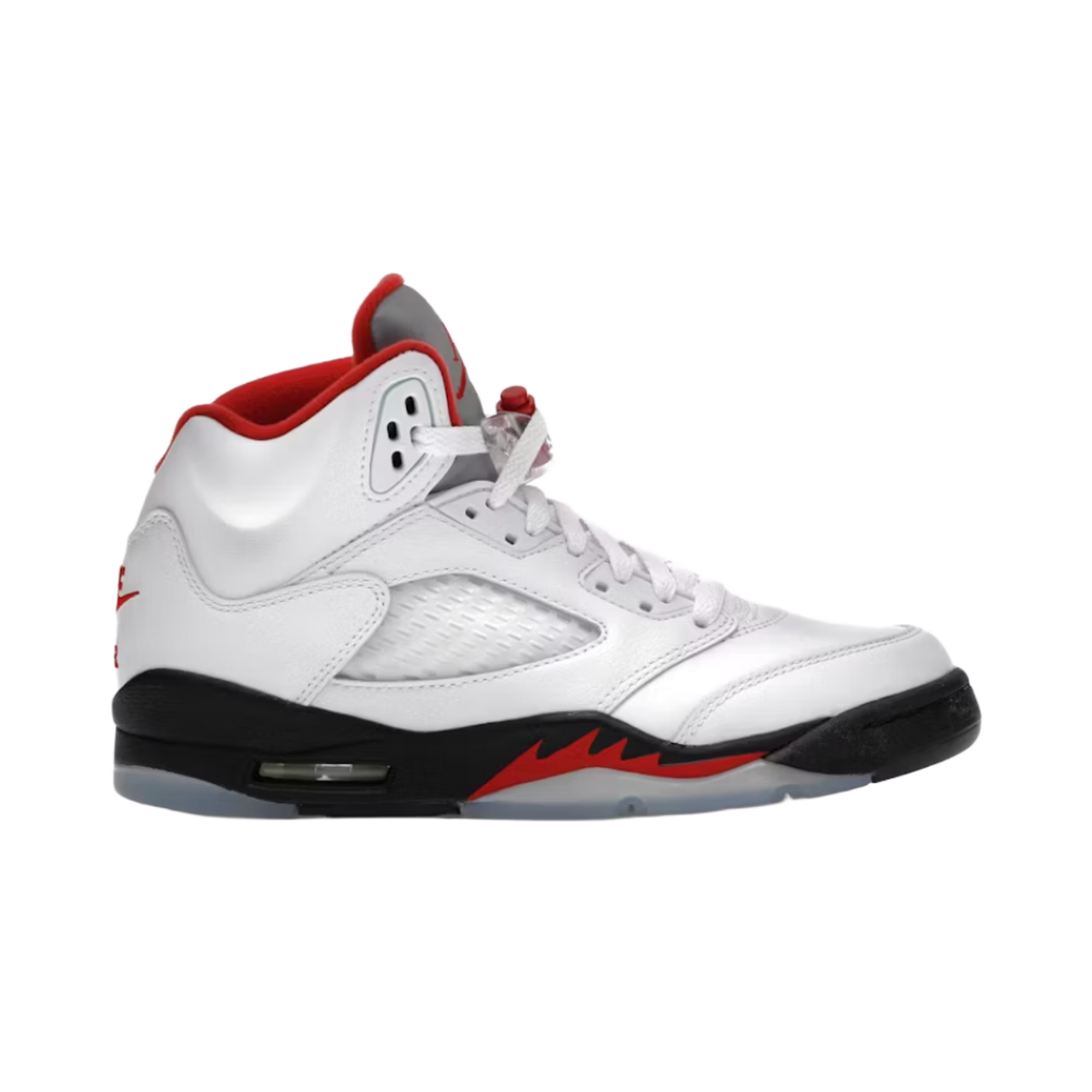 Jordan 5 Retro Fire Red Silver Tongue (2020) (GS)