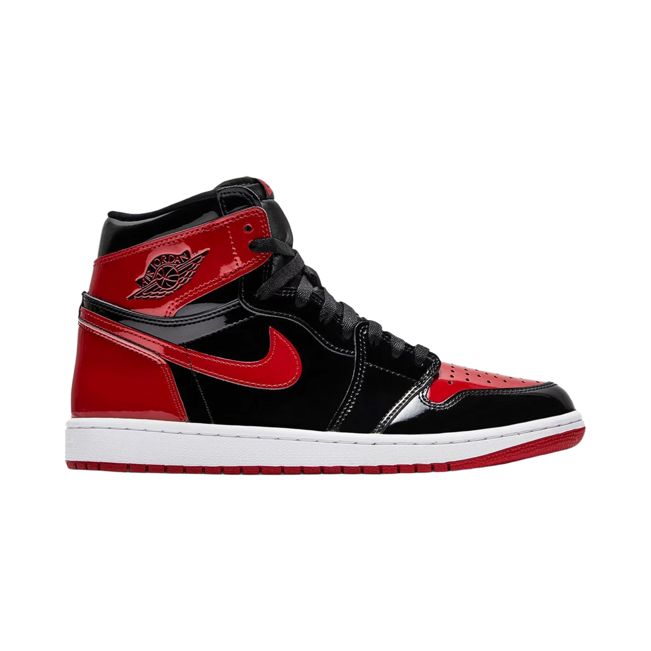 Nike Air Jordan 1 Retro High OG Patent Bred (Red/Black)