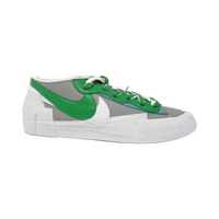 NIKE BLAZER LOW GREY/GREEN/WHITE