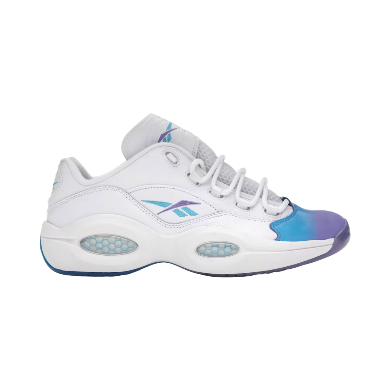 Reebok Question Low Radiant Aqua Hyper Purple