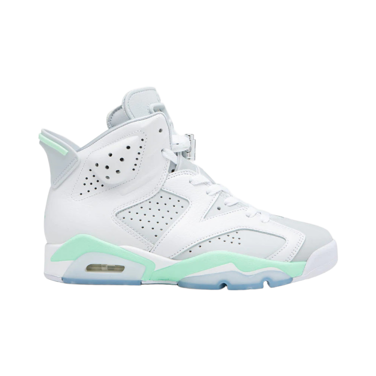 Womens Air Jordan 6 retro white pure platinum mint foam