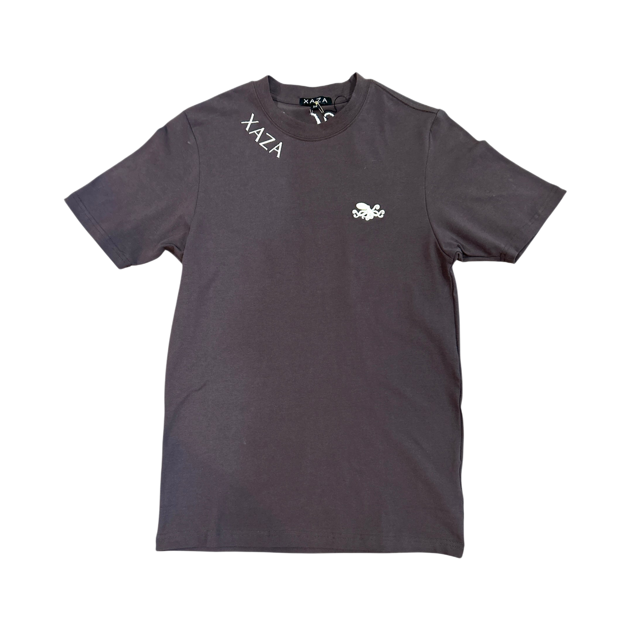 XAZA - Signature T-Shirt Brown and Tan