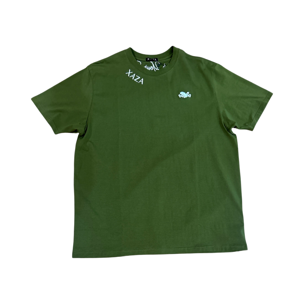 XAZA - Signature T-Shirt Green and Blue