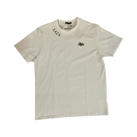 XAZA - Signature T-Shirt White and Green