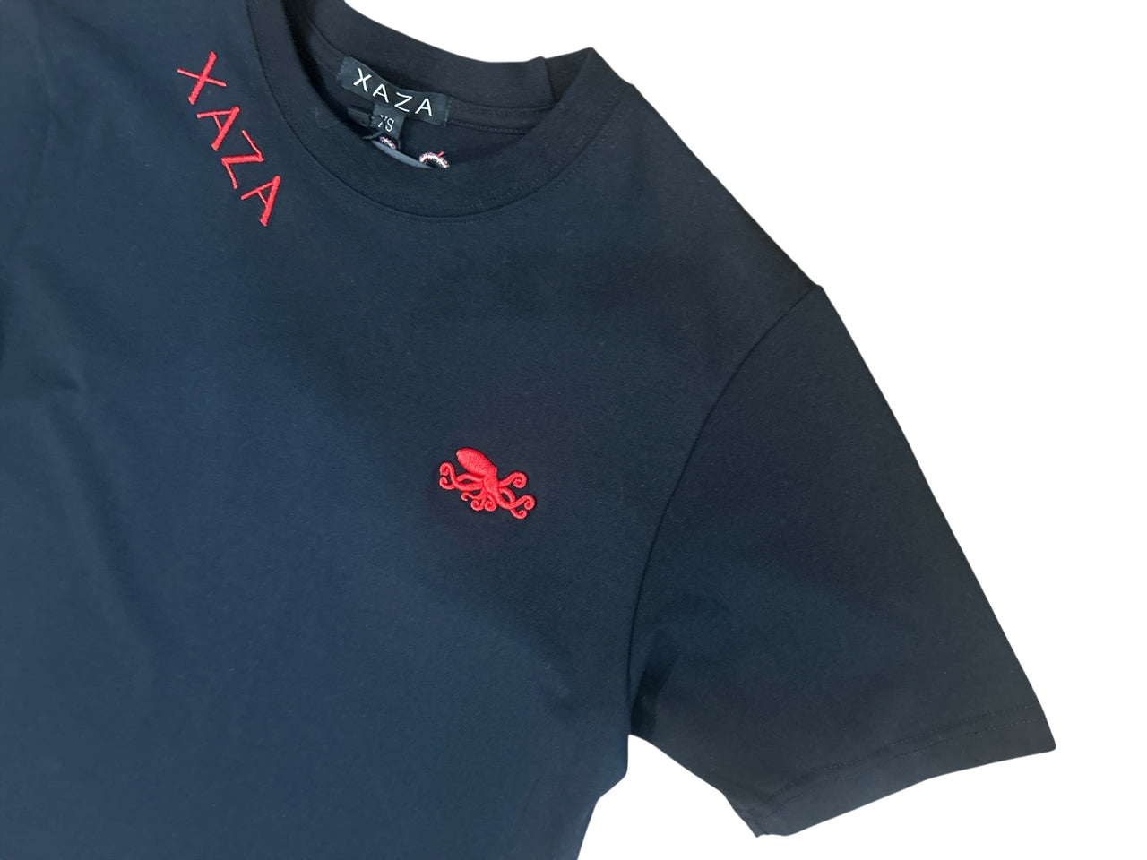 XAZA - Signature T-Shirt Black and Red