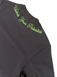 XAZA - Signature T-Shirt Brown and Lime Green