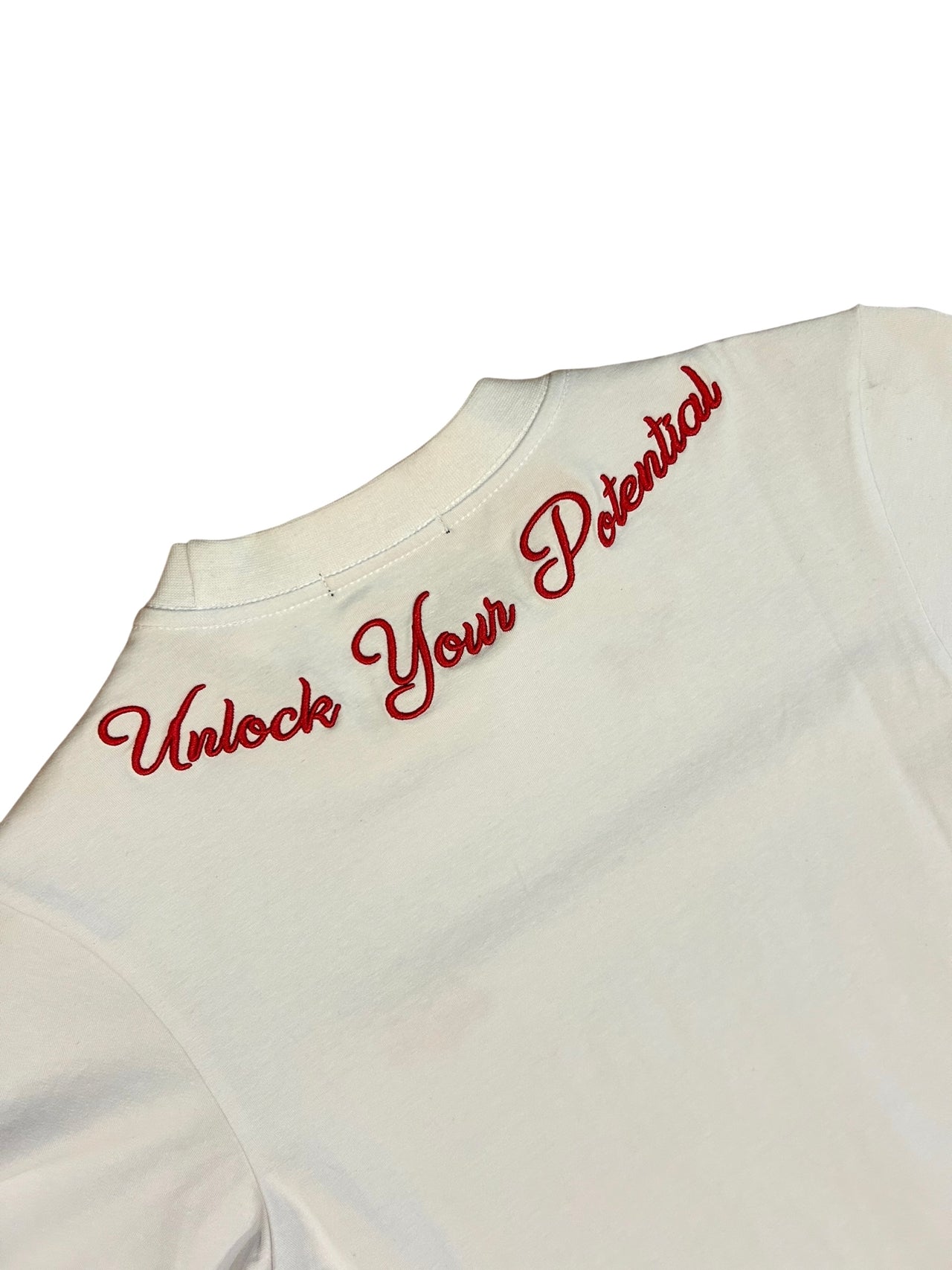 XAZA - Signature T-Shirt White and Red