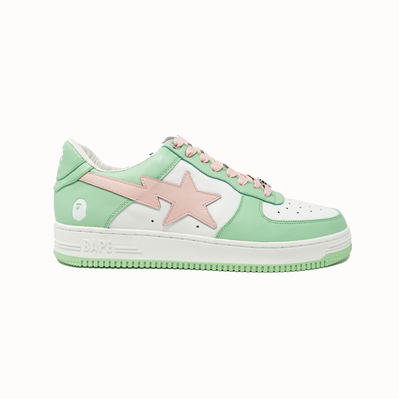 BAPE STA "PASTEL GREEN"