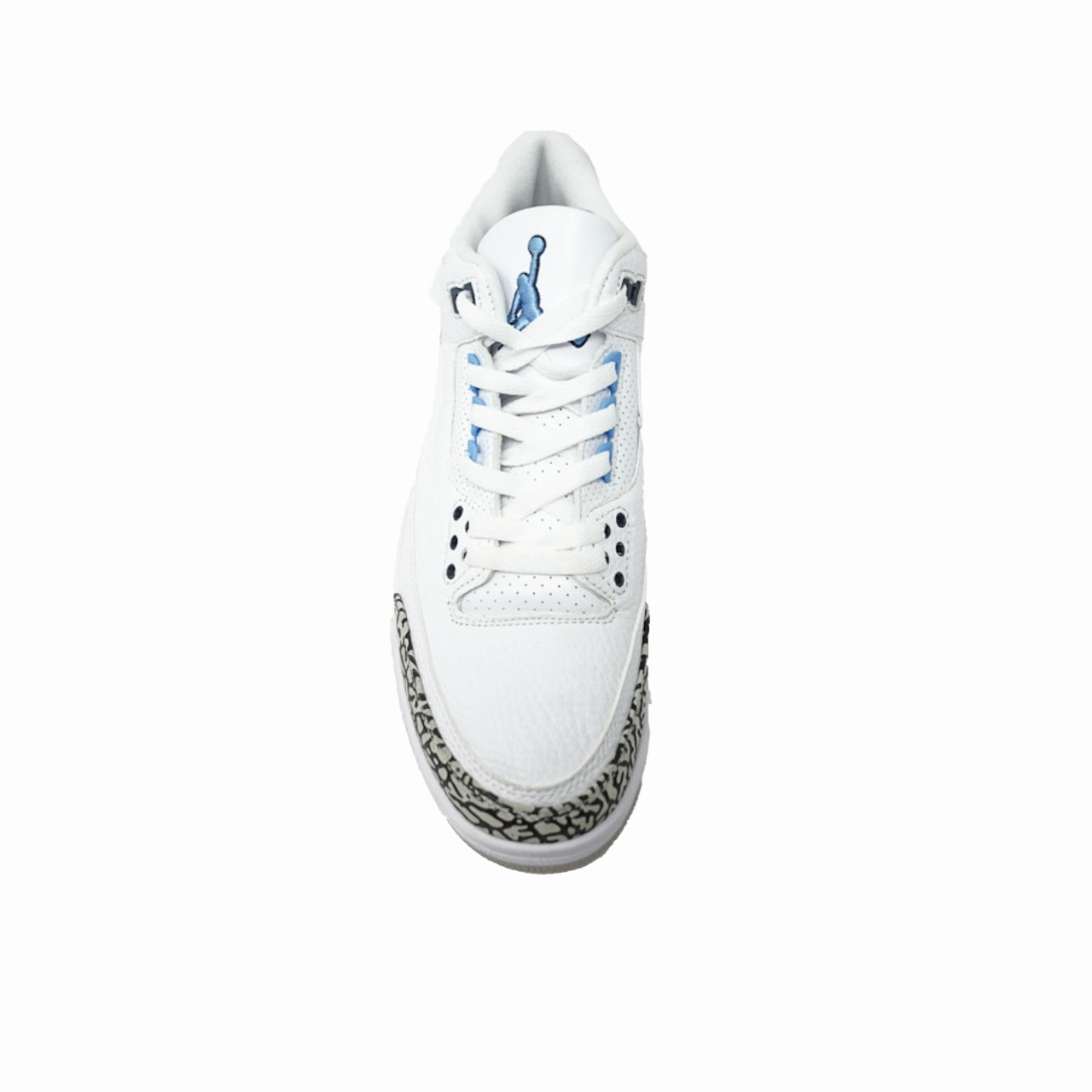 AIR JORDAN 3 Retro UNC White Cement Grey- University Blue